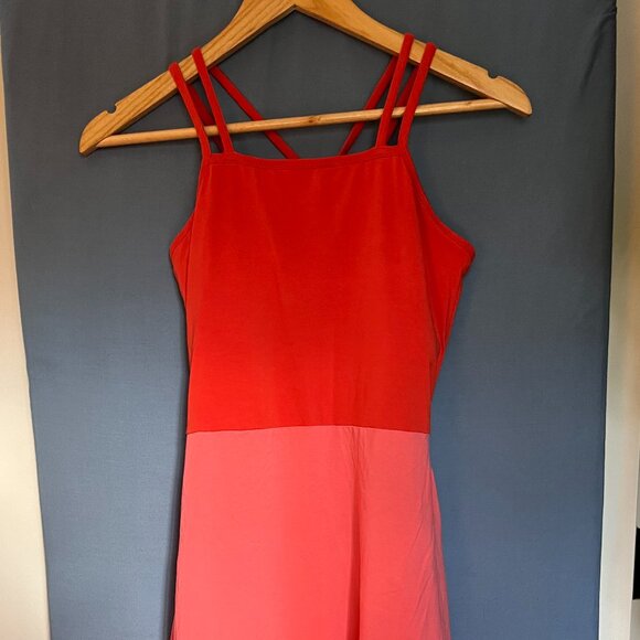 Pact Dresses & Skirts - Pact Spaghetti Strap Organic Cotton Fit Flare Dress